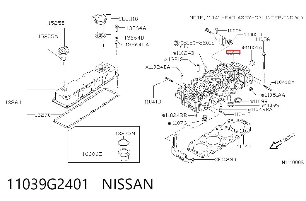 11039G2401 Nissan/Infiniti