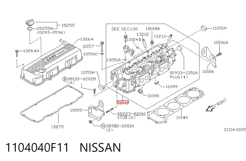 1104040F11 Nissan/Infiniti