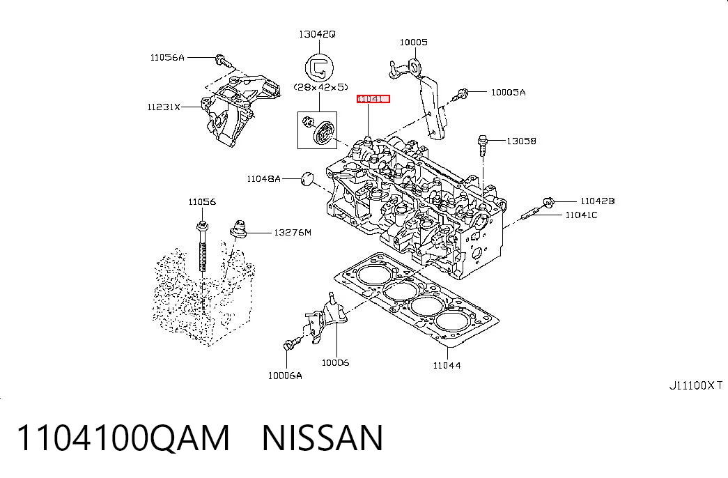1104100QAM Nissan/Infiniti