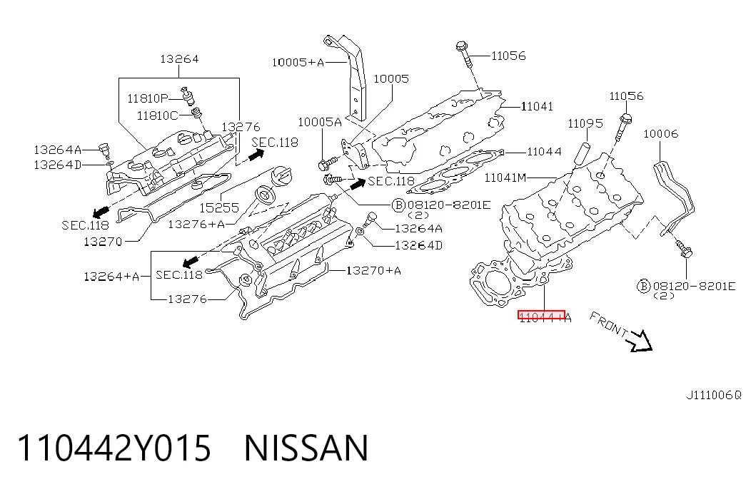 110442Y015 Nissan/Infiniti