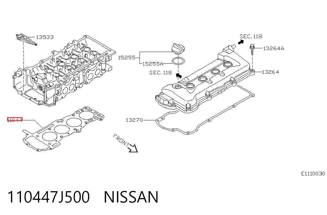 110447J500 Nissan/Infiniti