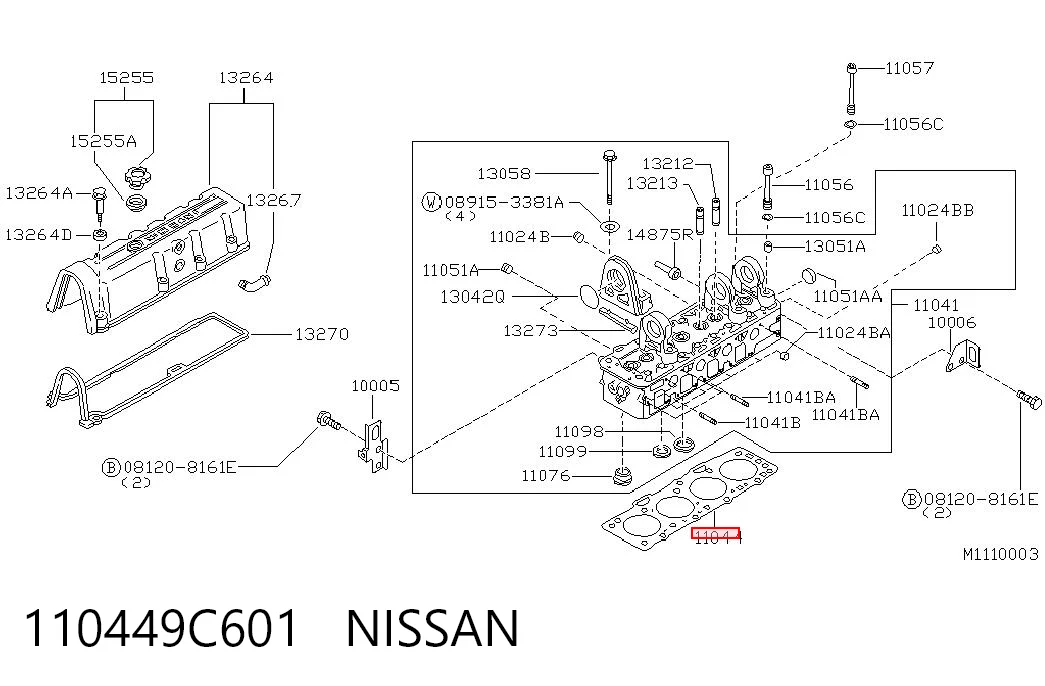 110449C601 Nissan/Infiniti