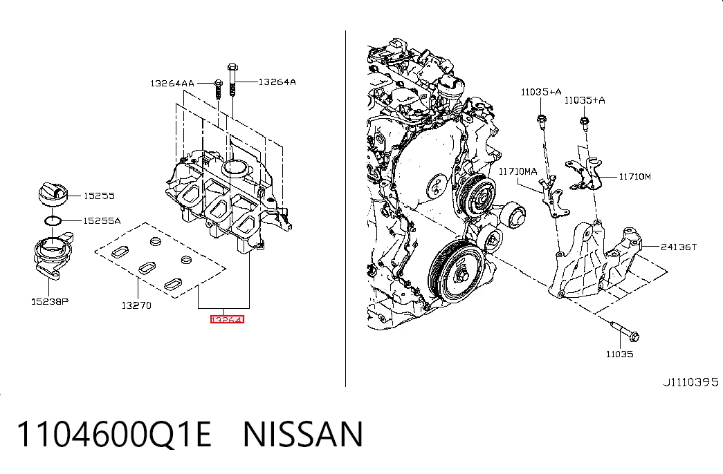 1104600Q1E Nissan/Infiniti