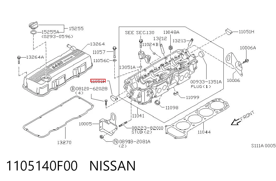 1105140F00 Nissan/Infiniti