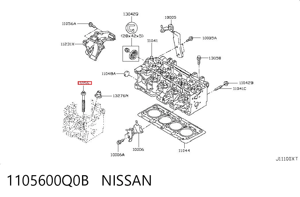 Precio del repuesto Tornillo de culata Qashqai I SUV