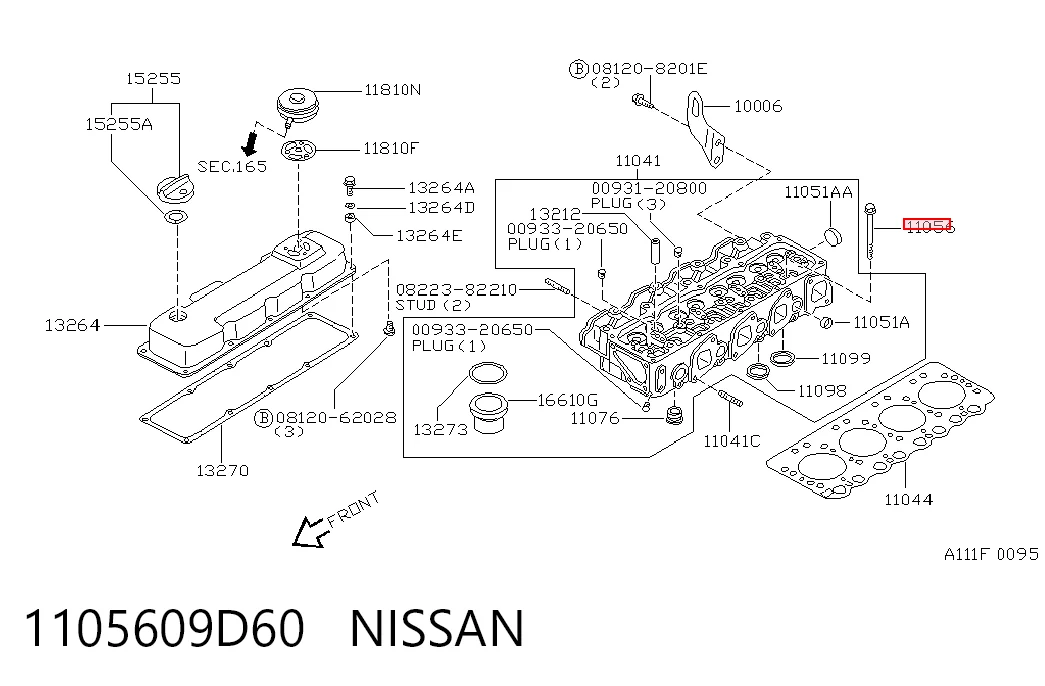 1105609D60 Nissan/Infiniti
