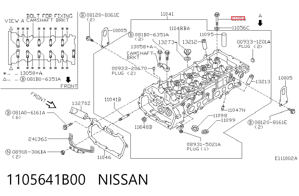Juego tornillos culata Nissan Micra C+C III descapotable (K12) (2005 - 2010) precio, desde 31,49 EUR