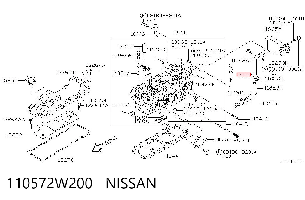 110572W200 Nissan/Infiniti