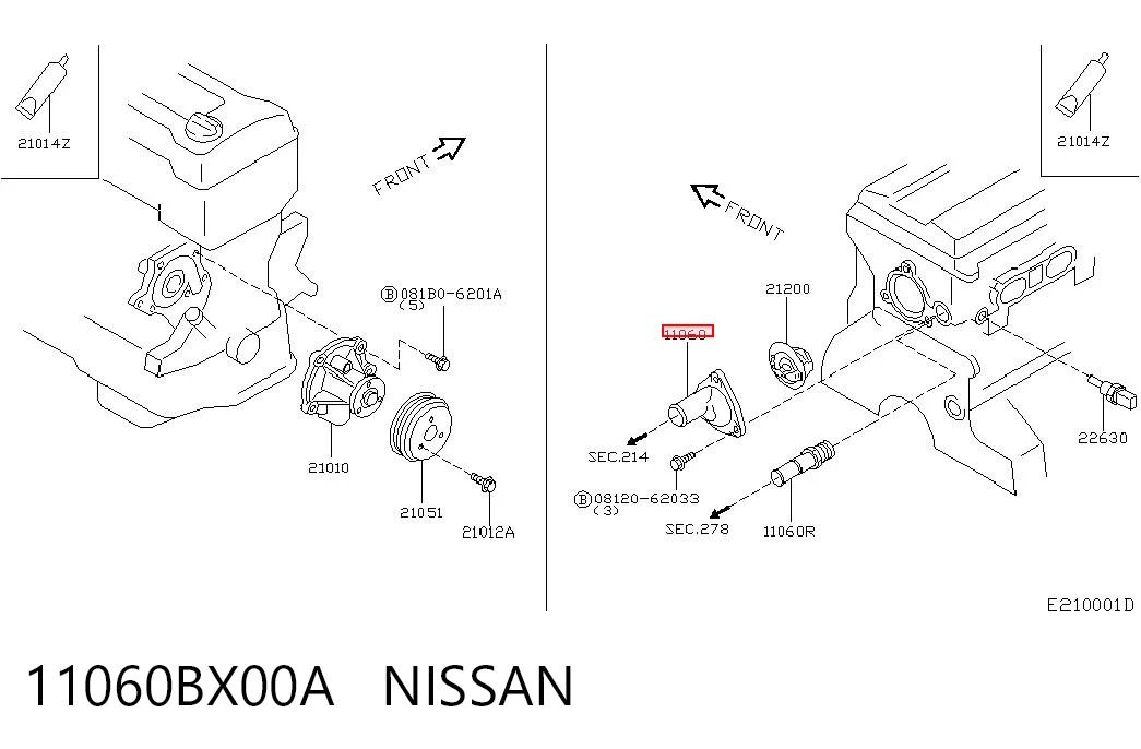 11060BX00A Nissan/Infiniti