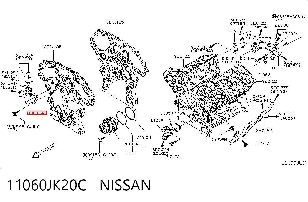 11060JK20C Nissan/Infiniti