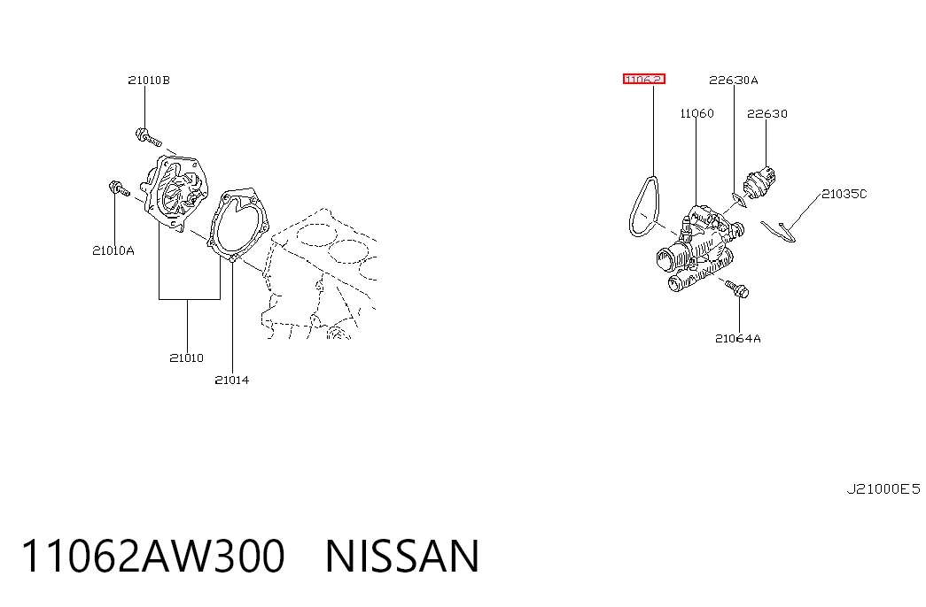 11062AW300 Nissan/Infiniti