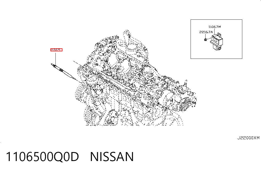 Comprar Bujía de precalentamiento Nissan Tiida  C11X