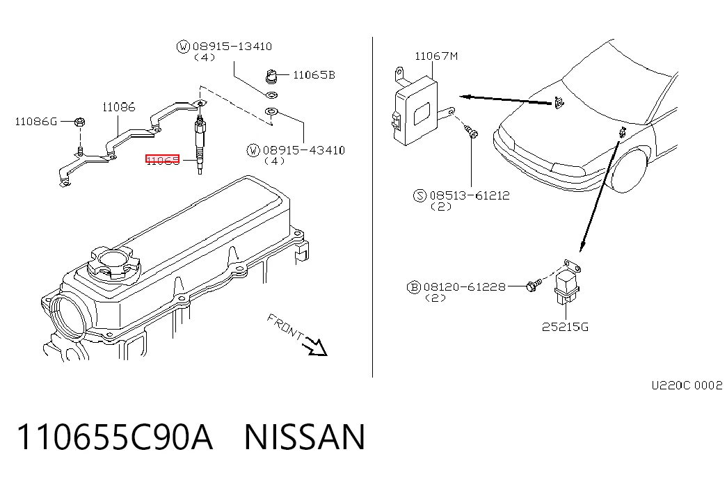 110655C90A Nissan/Infiniti