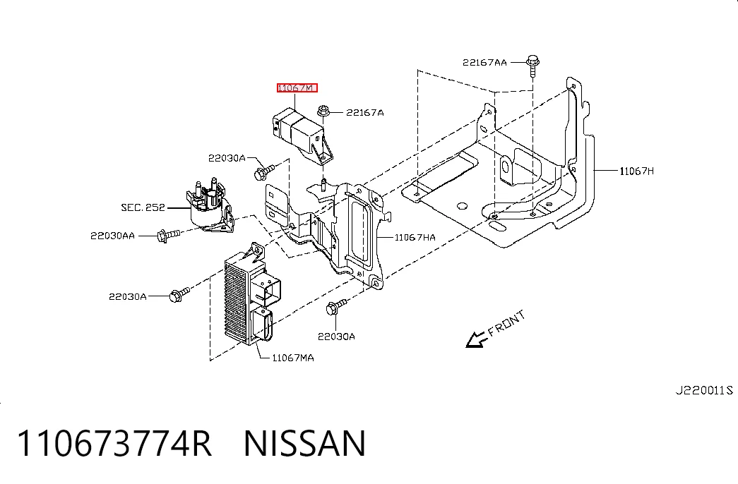 Relé de precalentamiento Peugeot/Citroen 95522315