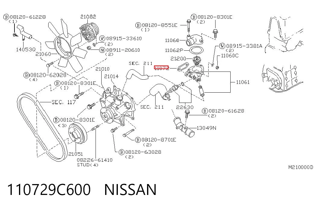 110729C600 Nissan/Infiniti