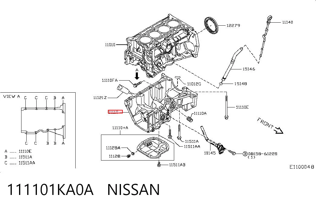 111101KA0A Nissan/Infiniti