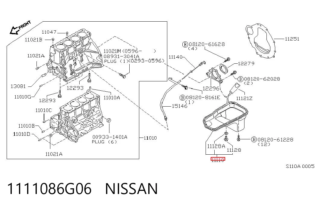 1111086G06 Nissan/Infiniti