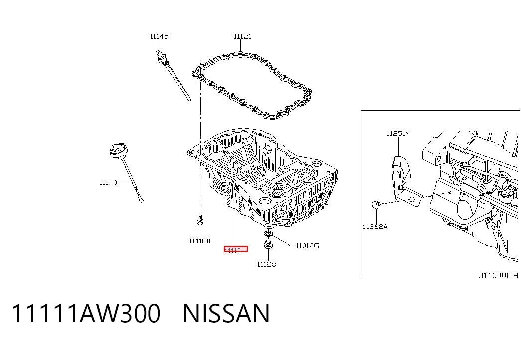 11111AW300 Nissan/Infiniti