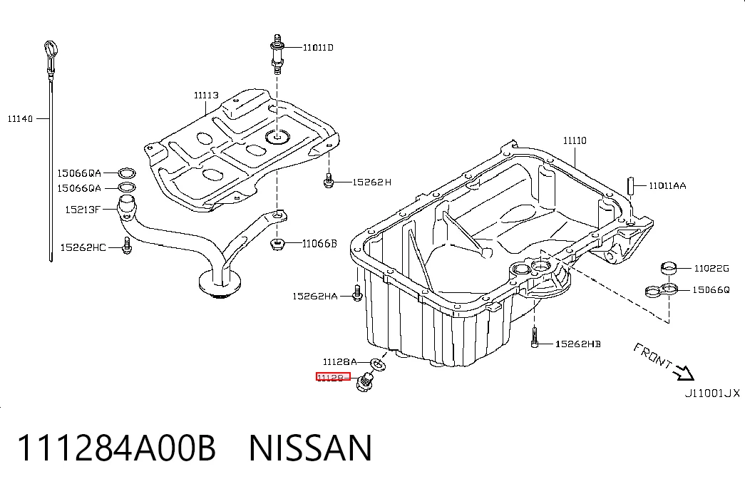 111284A00B Nissan/Infiniti