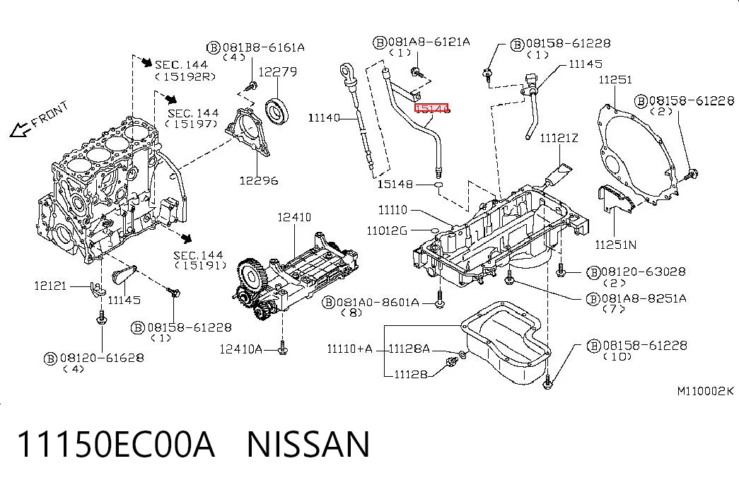 11150EC00A Nissan/Infiniti
