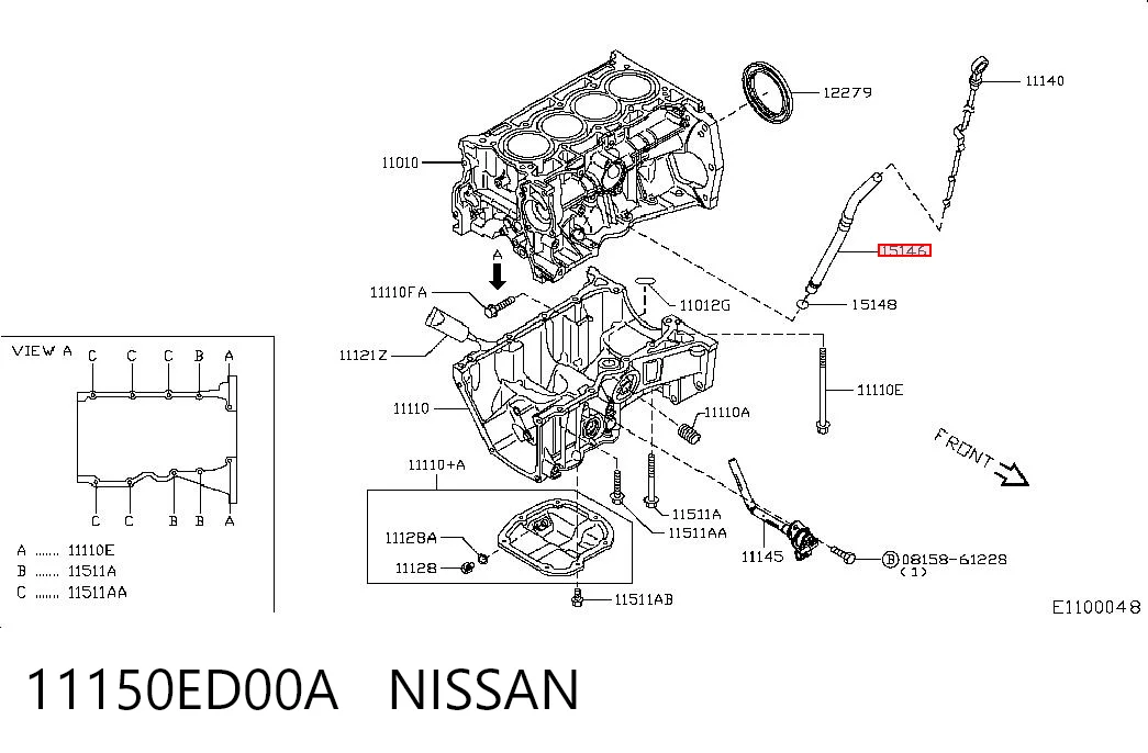 11150ED00A Nissan/Infiniti