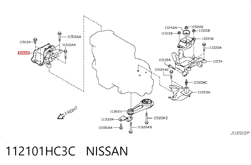 112101HC3C Nissan/Infiniti