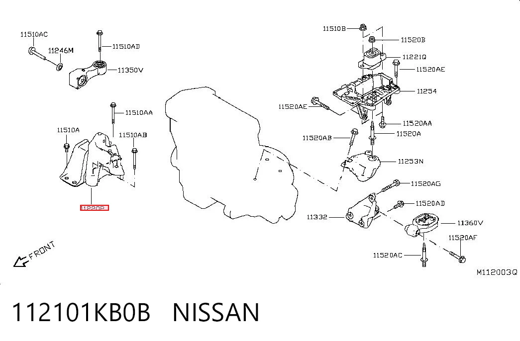 112101KB0B Nissan/Infiniti