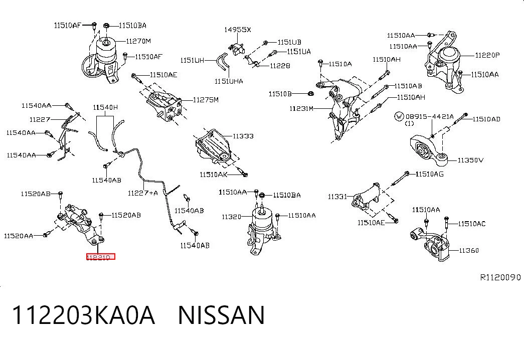 112203KA0A Nissan/Infiniti 