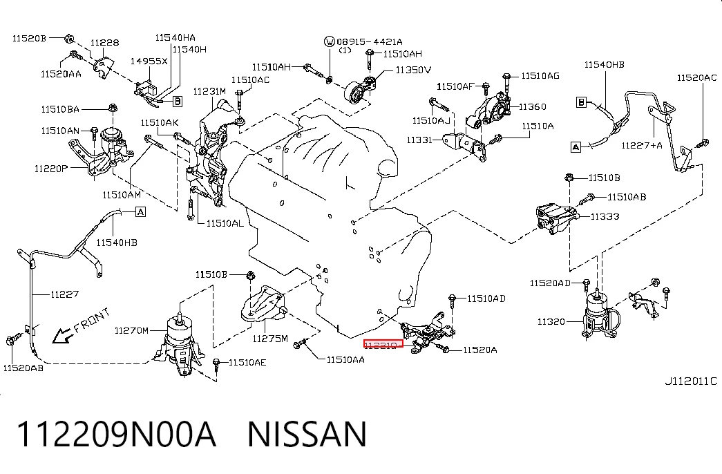 112209N00A Nissan/Infiniti