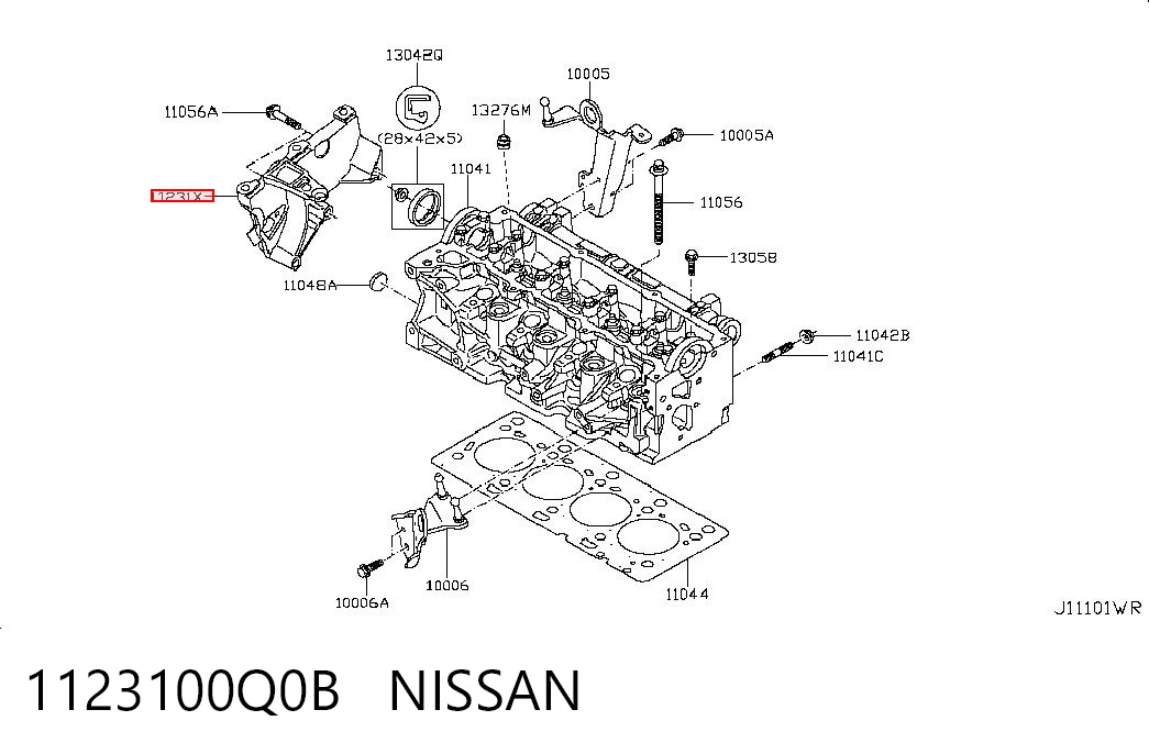 1123100Q0B Nissan/Infiniti