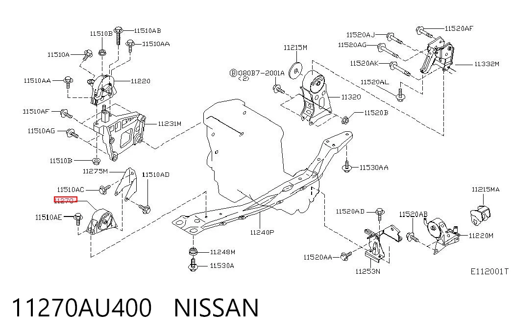 11270AU400 Nissan/Infiniti