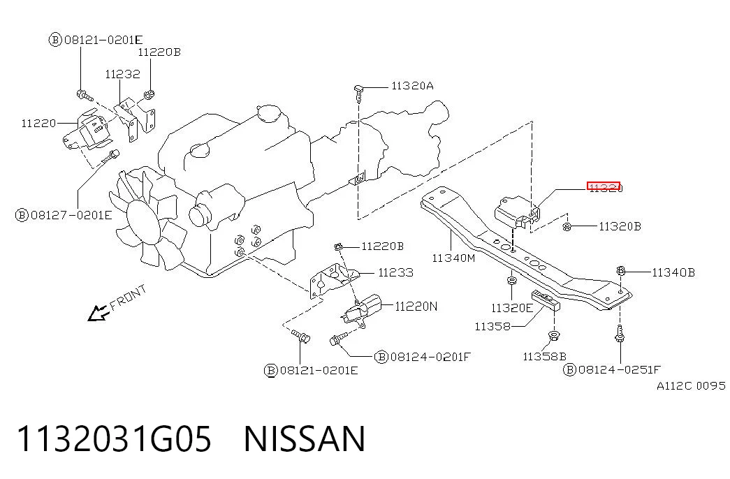 1132031G05 Nissan/Infiniti