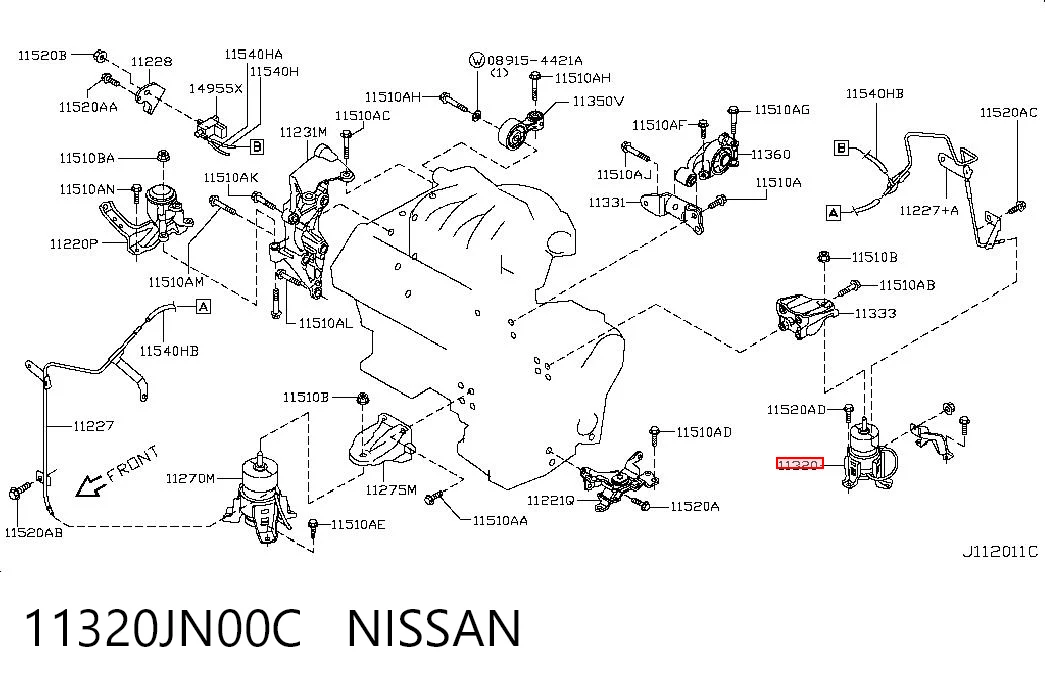 11320JN00C Nissan/Infiniti