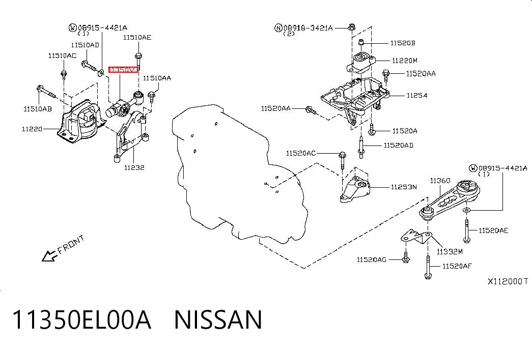 11350EL00A Nissan/Infiniti