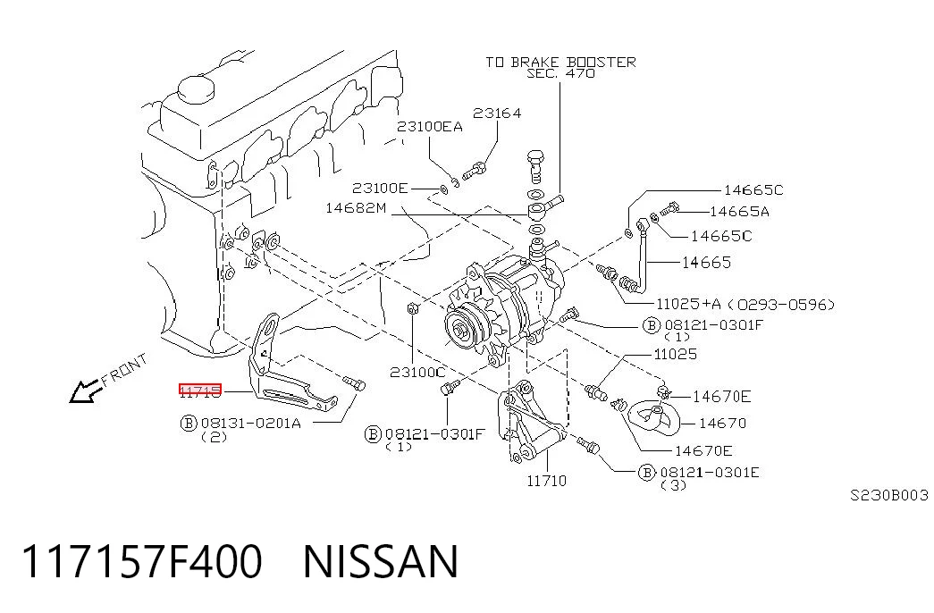 117157F400 Nissan/Infiniti