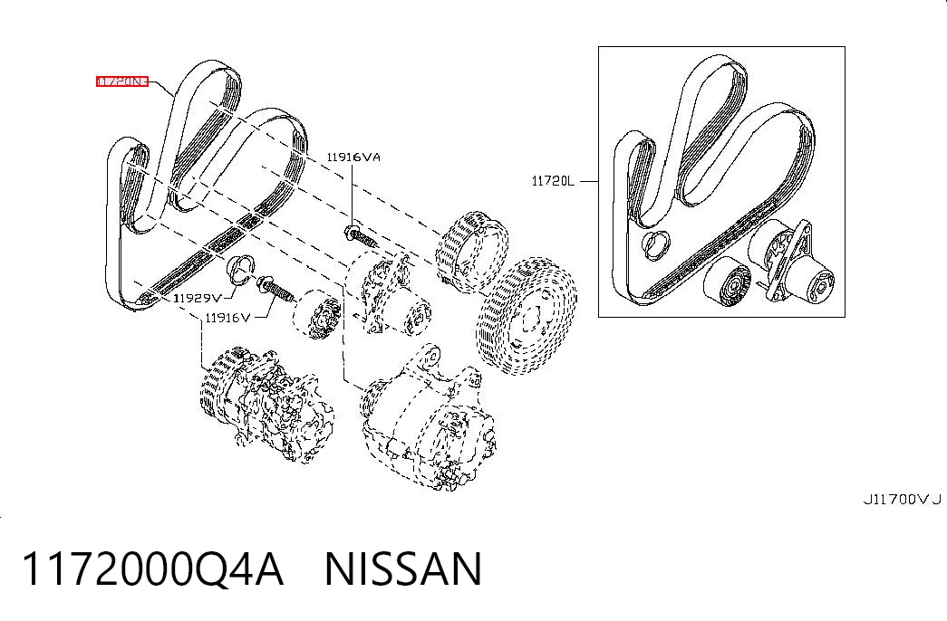 Correa de transmisión trapezoidal General Motors 4420655 precio, desde 16,92 EUR