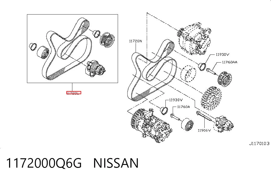 1172000Q6G Nissan/Infiniti