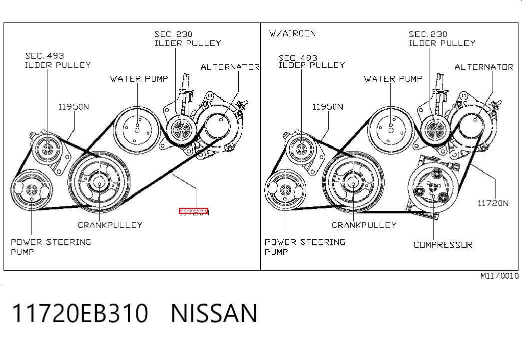 11720EB310 Nissan/Infiniti