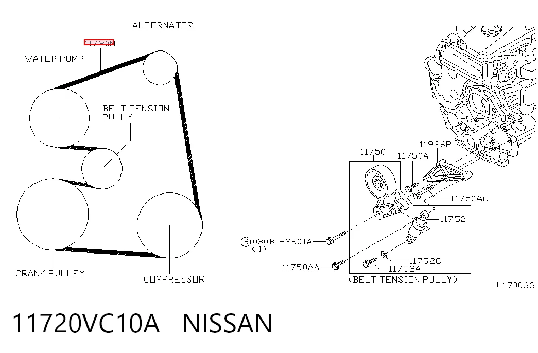 11720VC10A Nissan/Infiniti