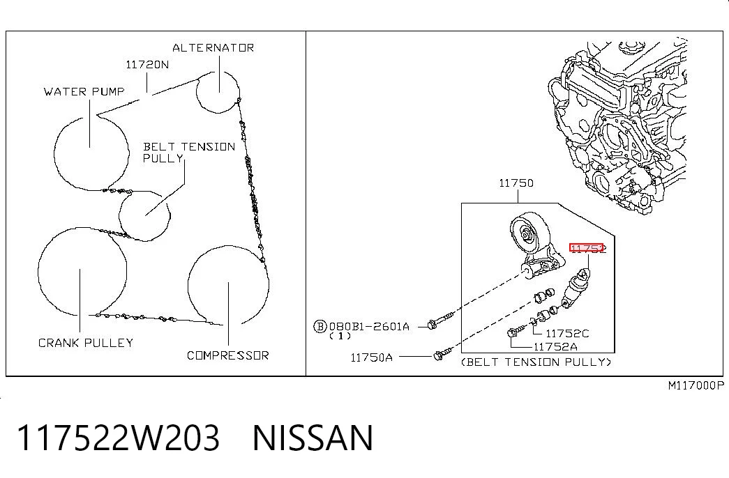 117522W203 Nissan/Infiniti