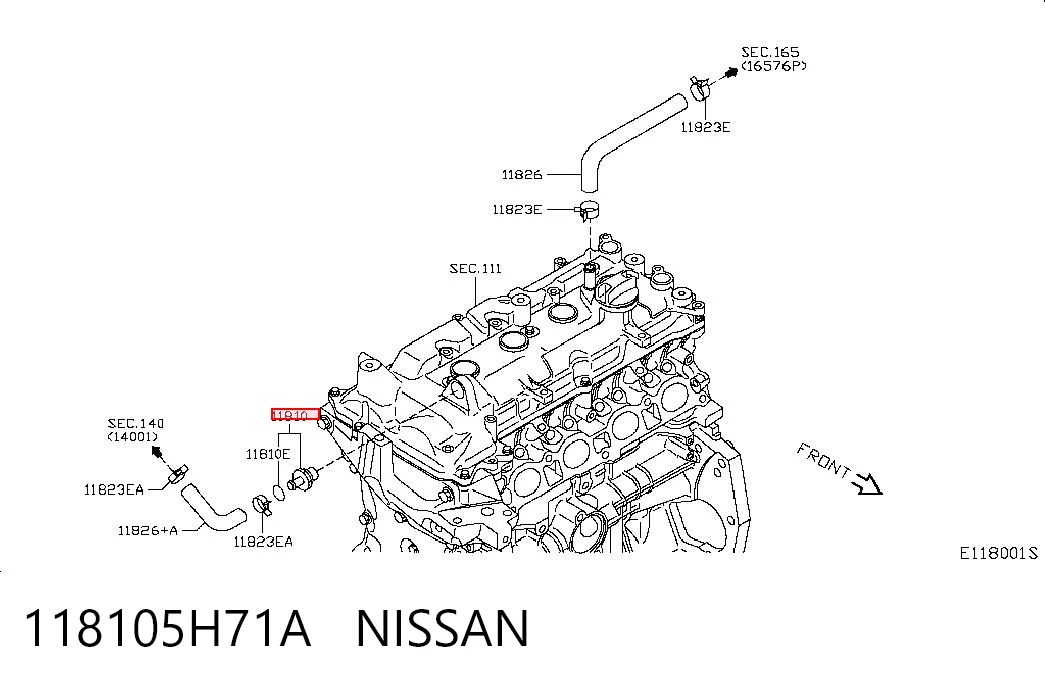 118105H71A Nissan/Infiniti