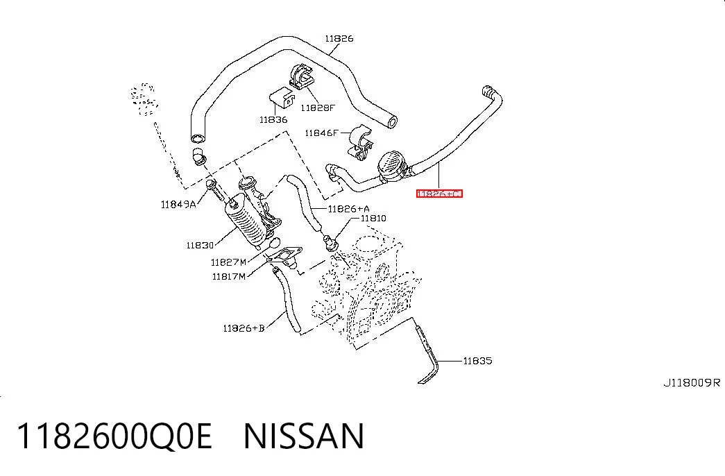 1182600Q0E Nissan/Infiniti