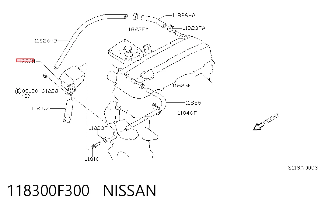 118300F300 Nissan/Infiniti