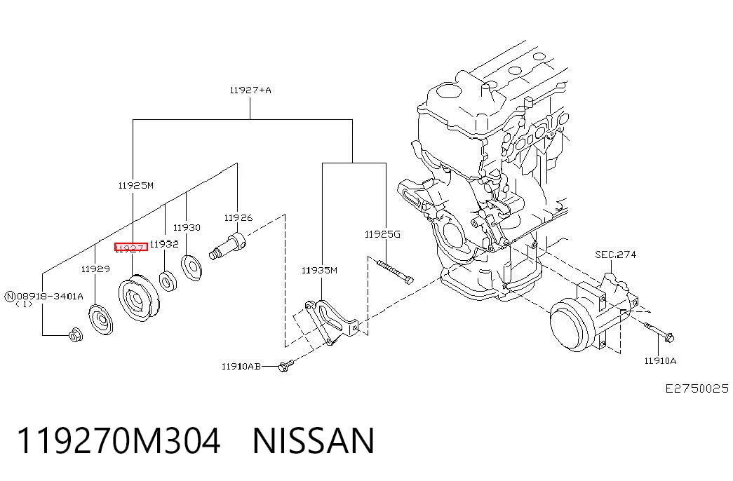 119270M304 Nissan/Infiniti