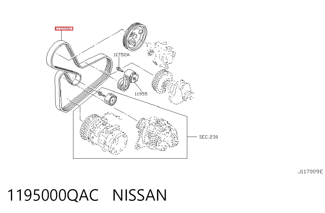 1195000QAC Nissan/Infiniti