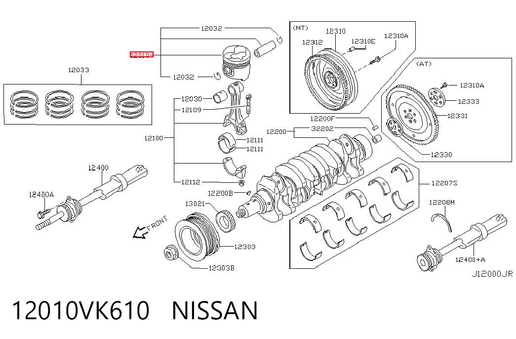 12010VK610 Nissan/Infiniti