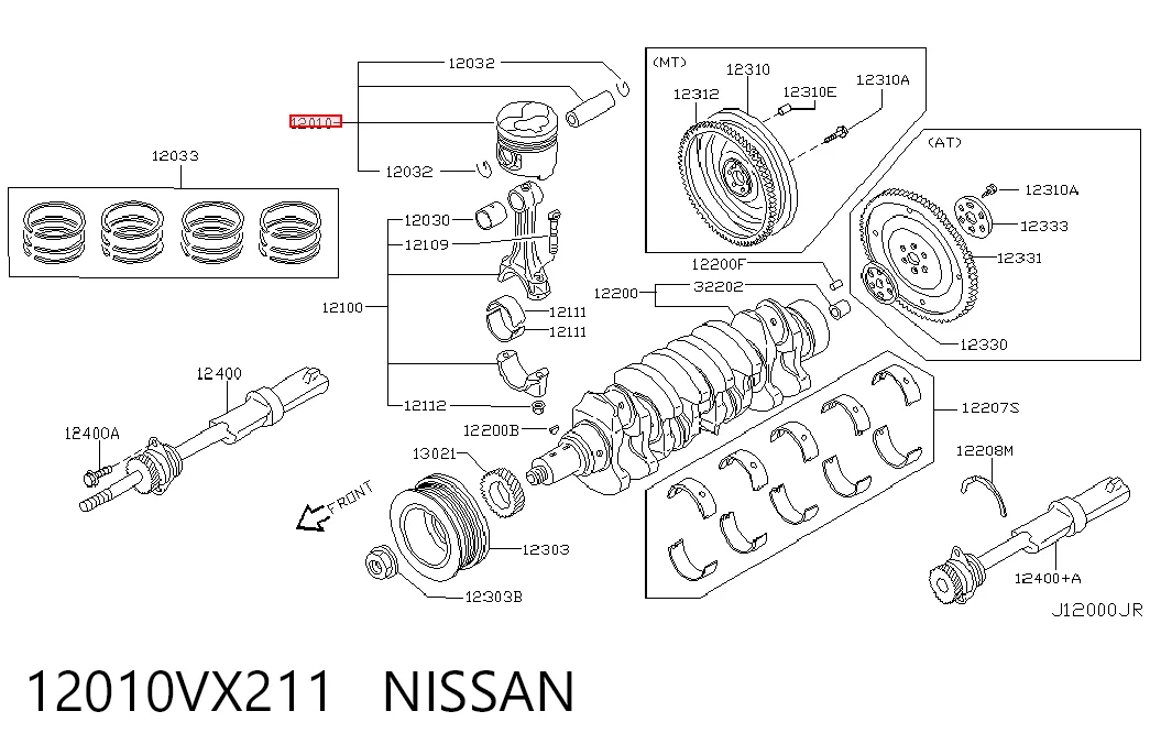 12010VX211 Nissan/Infiniti