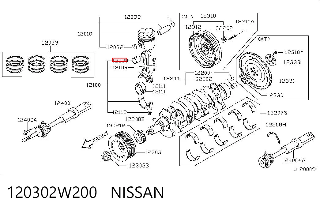 120302W200 Nissan/Infiniti