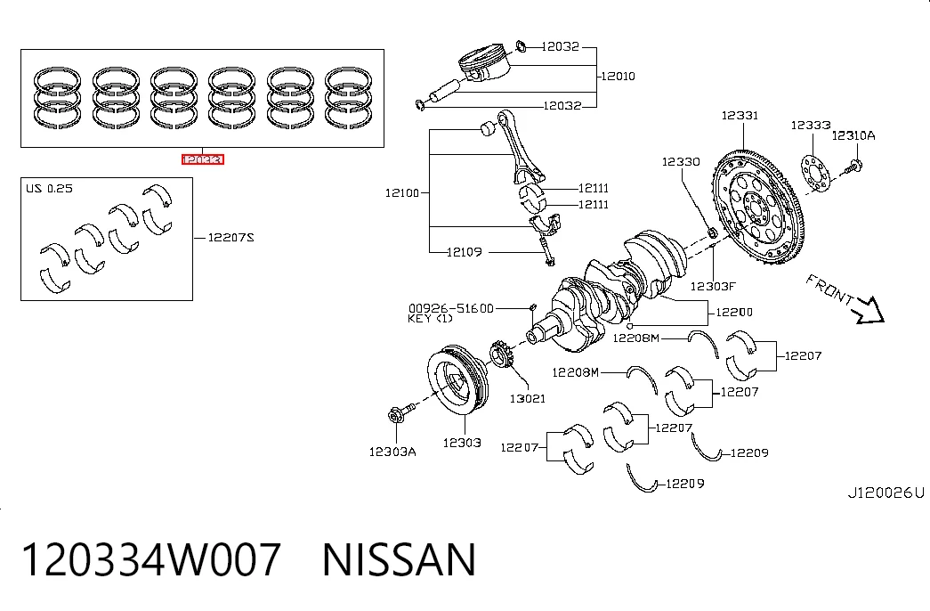 120334W007 Nissan/Infiniti