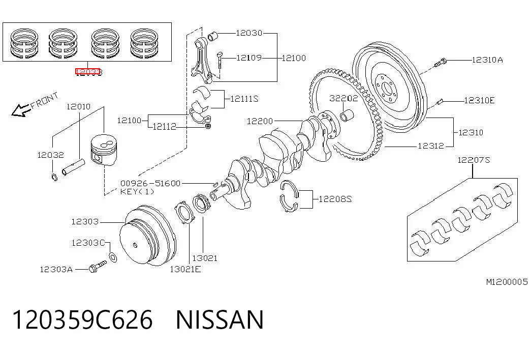 120359C626 Nissan/Infiniti